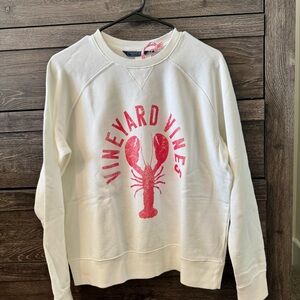 Vineyard Vines Lobster Surf Terry Sweatshirt NWT SZ SM